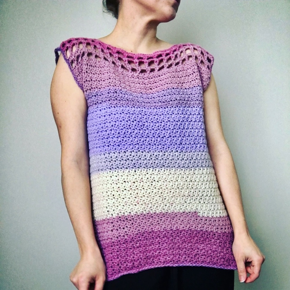Handmade Oversized Tank Sweater